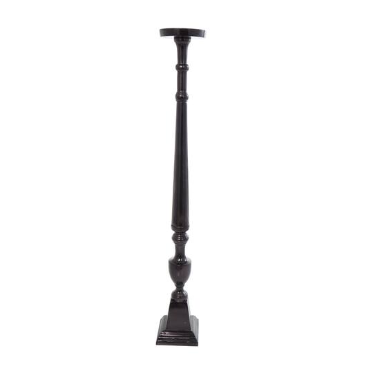 Aluminum Tall Floor Pillar Candle Holder Set